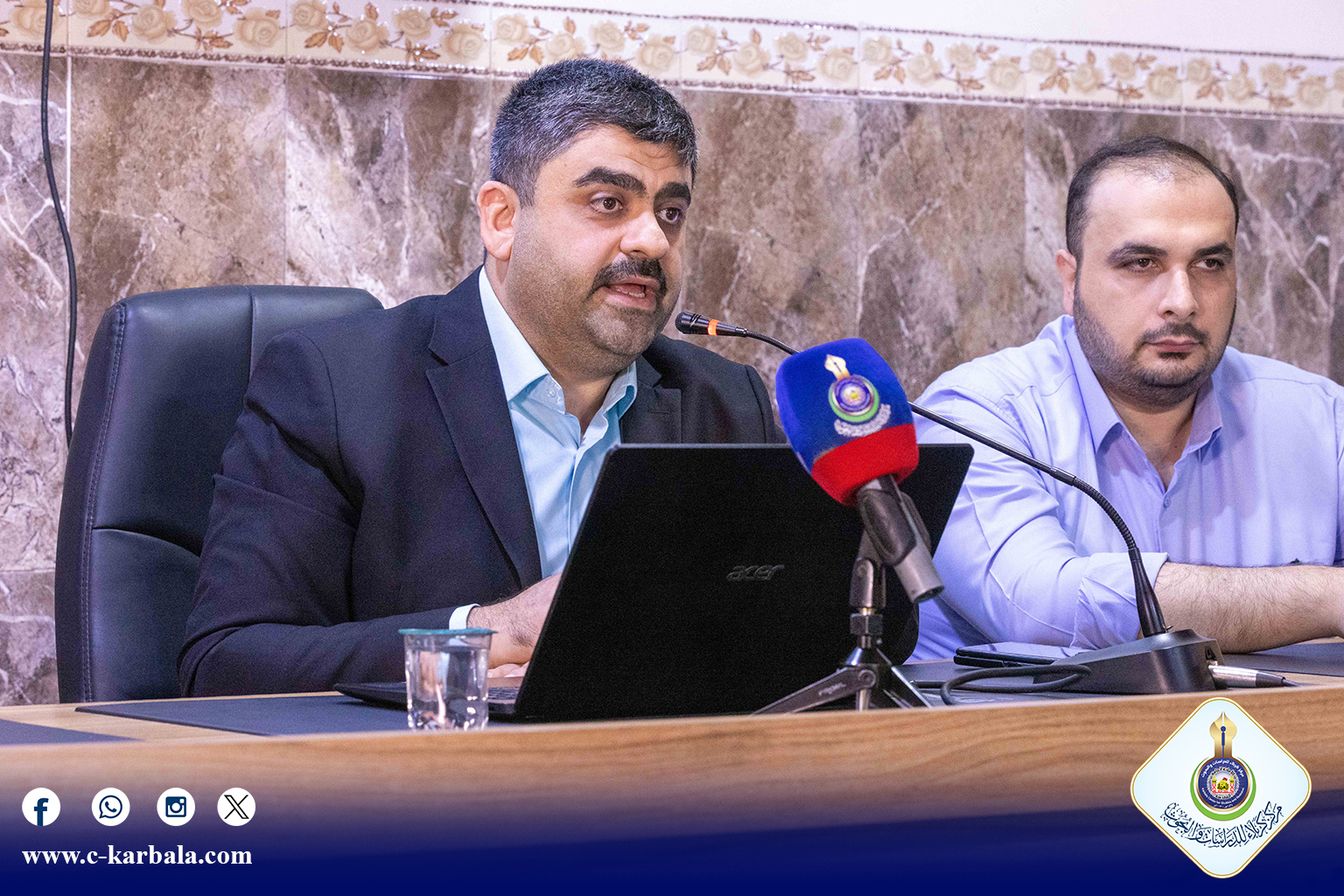 مستقبل زيارة الأربعين... ندوة حوارية في مركز كربلاء تكشف الرؤية المستقبلية لإدارة أضخم تجمع بشري في العالم